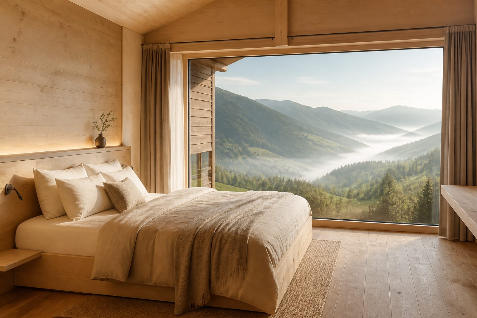 Schlafzimmer in Haus Ahorn