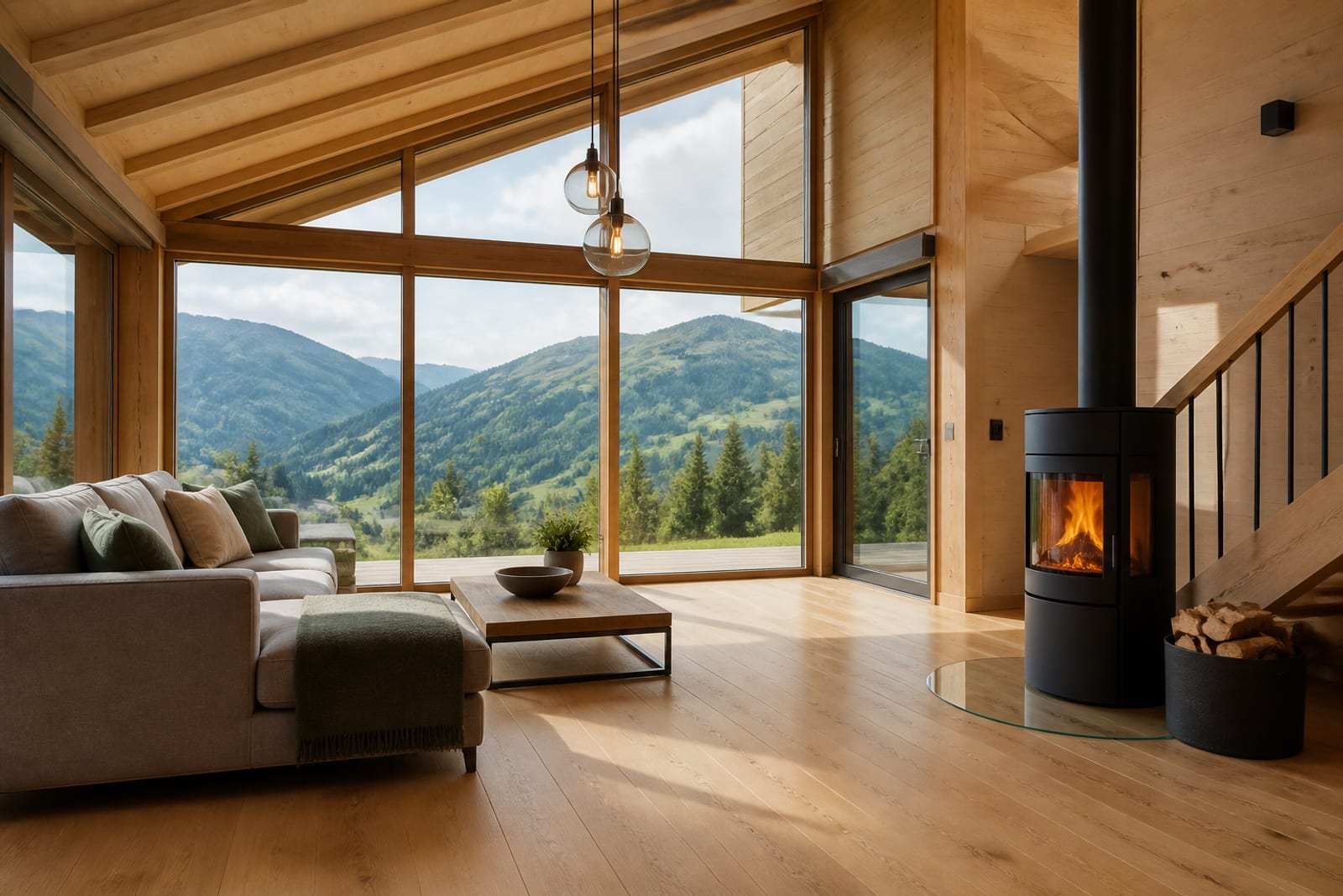 Wohnraum in Haus Ahorn