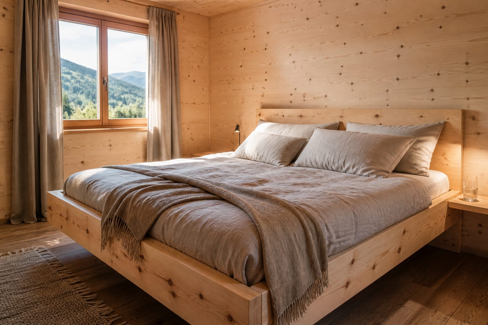 Schlafzimmer in Haus Lärche
